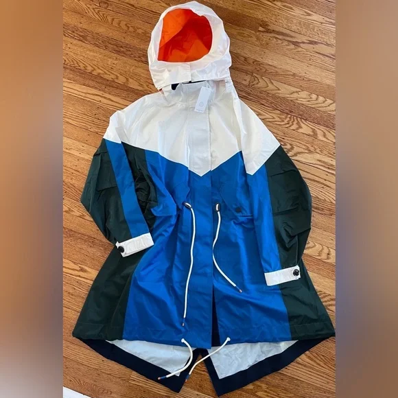 Tory Burch Rain Jacket NEW - Picture 7 of 9